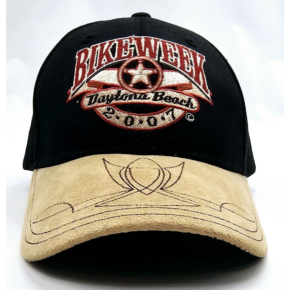 2007 DAYTONA BEACH 66th Annual Bike Week Embroidered Baseball Hat Cap Adjustable